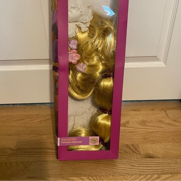 Disney Store Rapunzel Wig Tangled 2 FT Long Kids Costume Princess - Picture 3 of 8